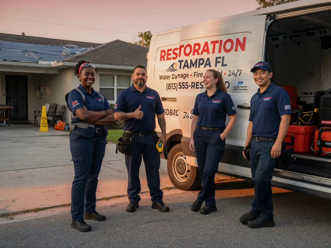 Water Damage Restoration company in Strong, ME
